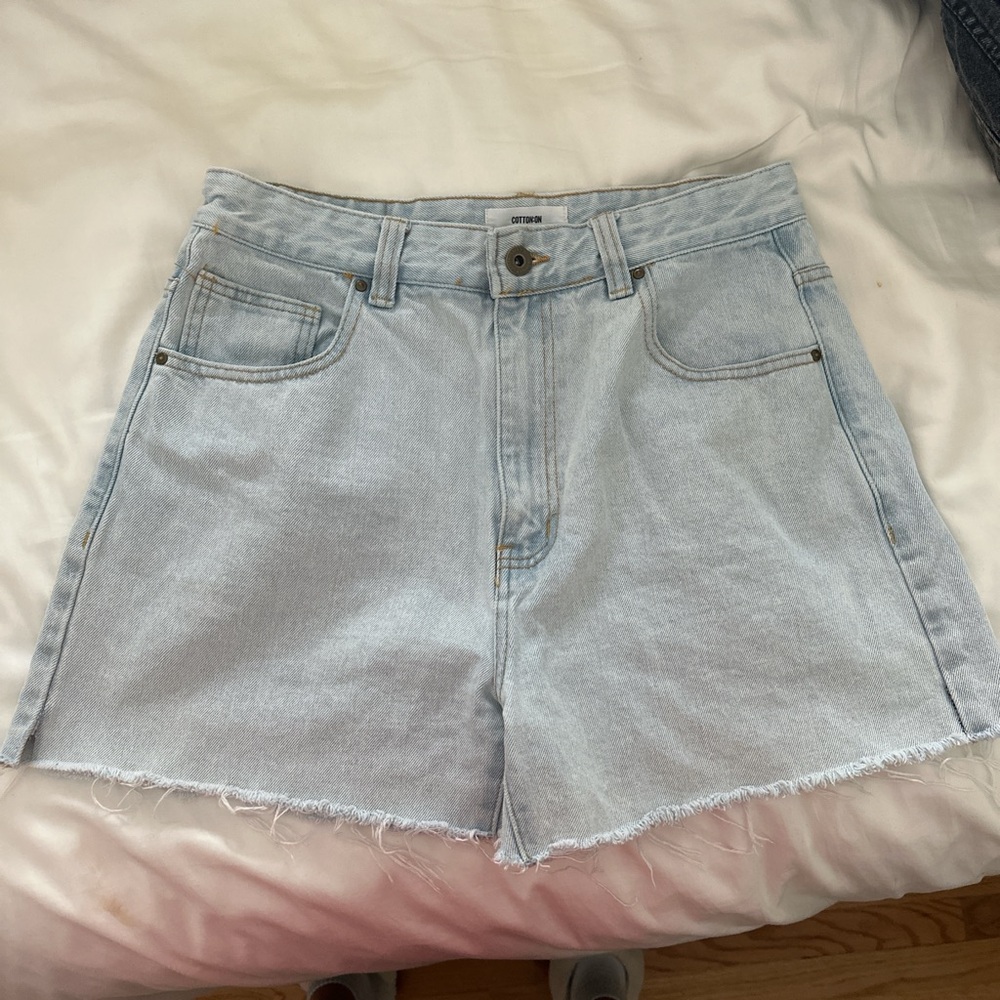 Cotton On Light Blue Jean Shorts